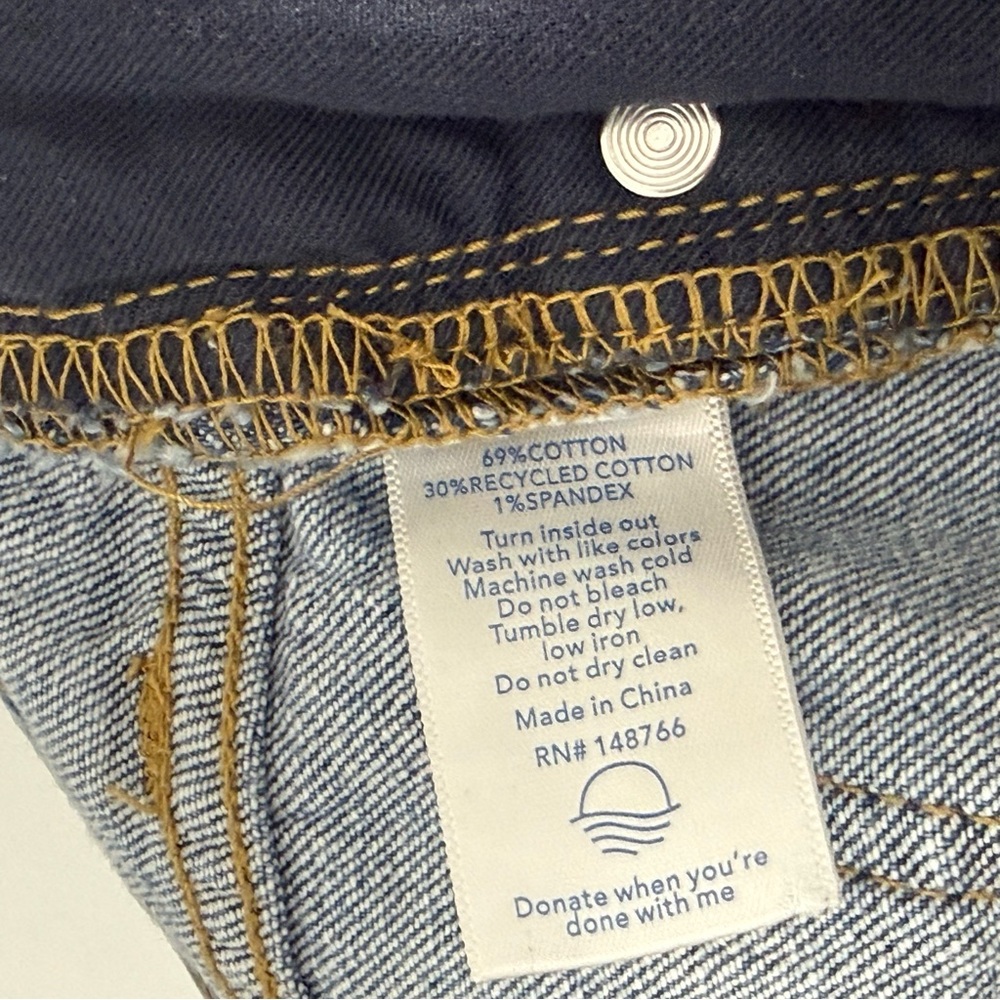Oliver Logan Size 28 Chester Low Rise Slim Denim Jeans Button Fly Used - Picture 11 of 11